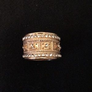 18k gold-plated ring